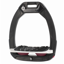 Flex-On Safe-On Inclined Ultra-Grip Stirrups - Black/White/Burgundy
