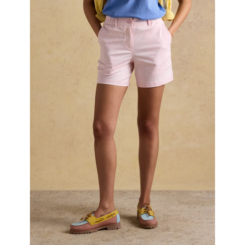 Joules Ladies Chino Shorts - Pink-1