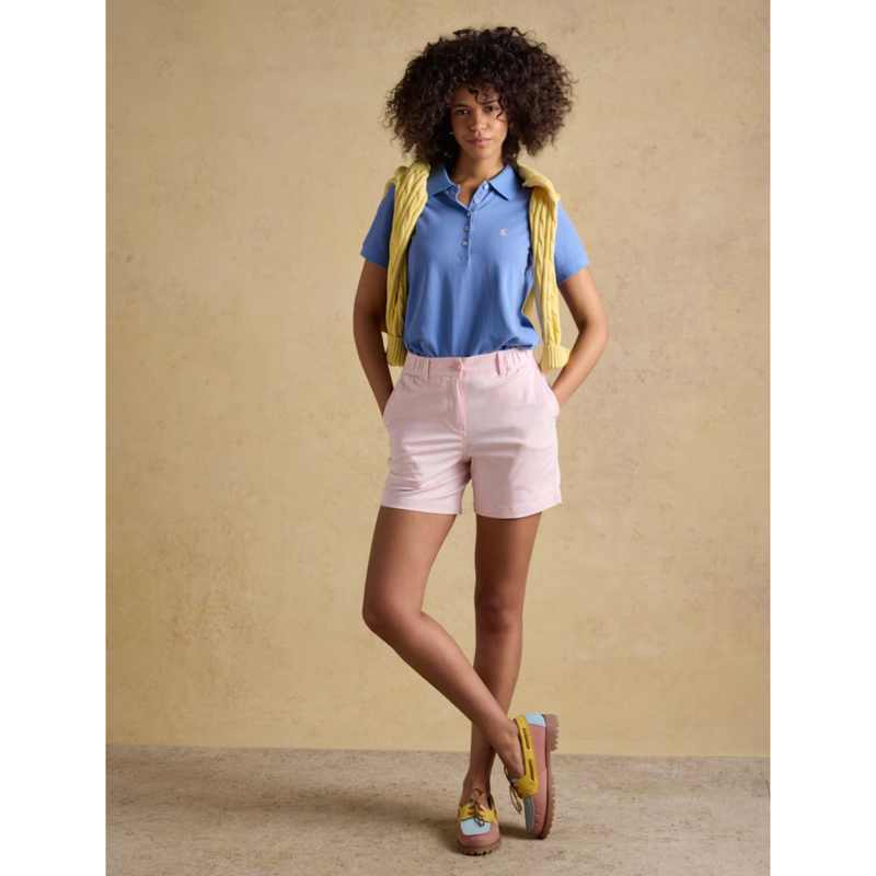 Joules Ladies Chino Shorts - Pink-3