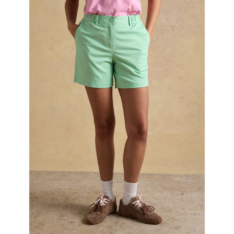Joules Ladies Chino Shorts - Pistachio-1