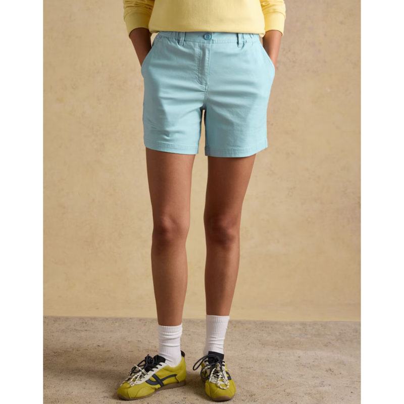 Joules Ladies Chino Shorts - Blue-1