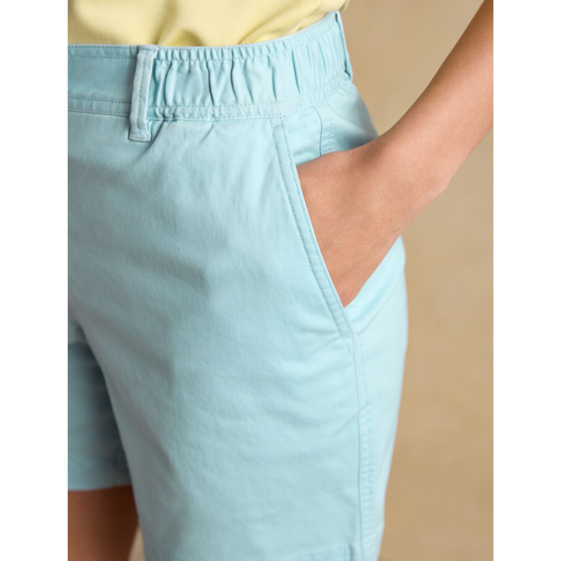 Joules Ladies Chino Shorts - Blue-6