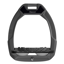 Flex-On Safe-On Inclined Ultra-Grip Stirrups - Dark Grey/Black/Light Grey