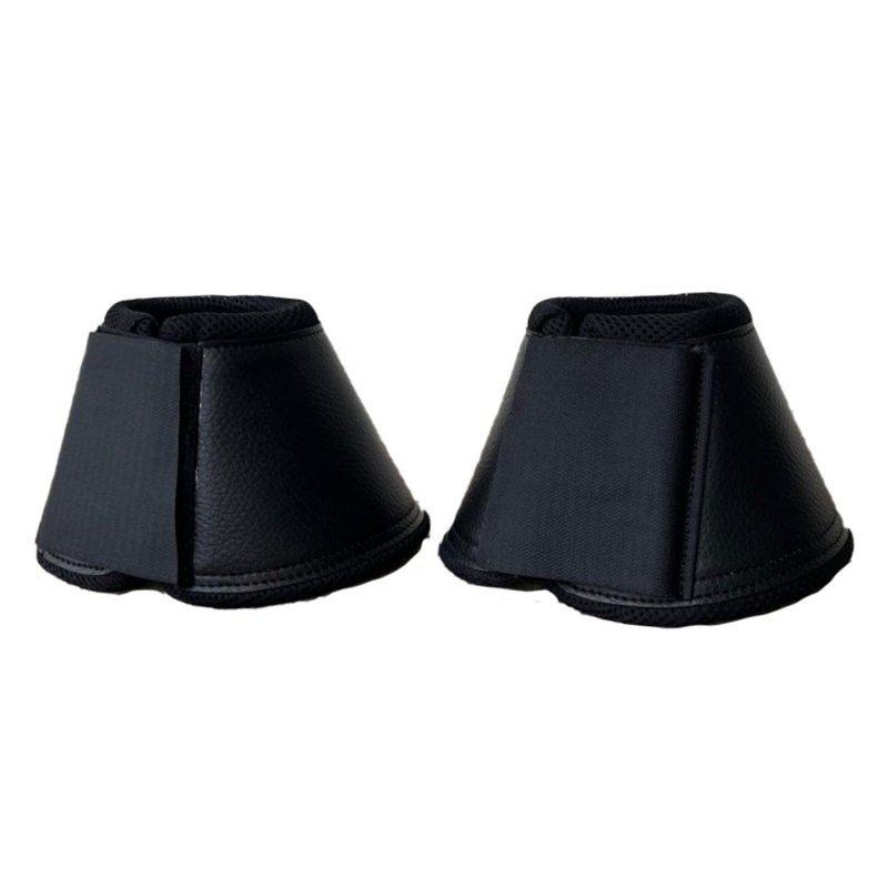 Mackey Equestrian Overreach Boots - Black