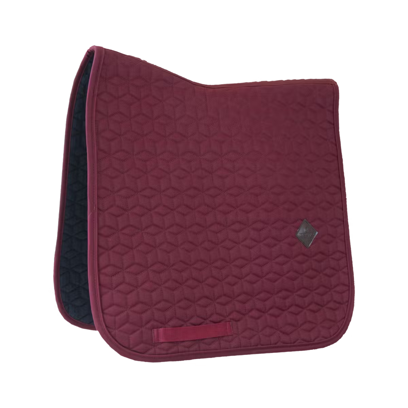 Kentucky Classic Dressage Saddlepad Full - Bordeaux-3