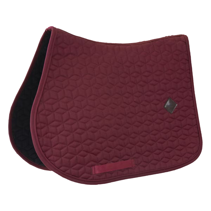 Kentucky Classic Jumping Saddlepad - Bordeaux-3