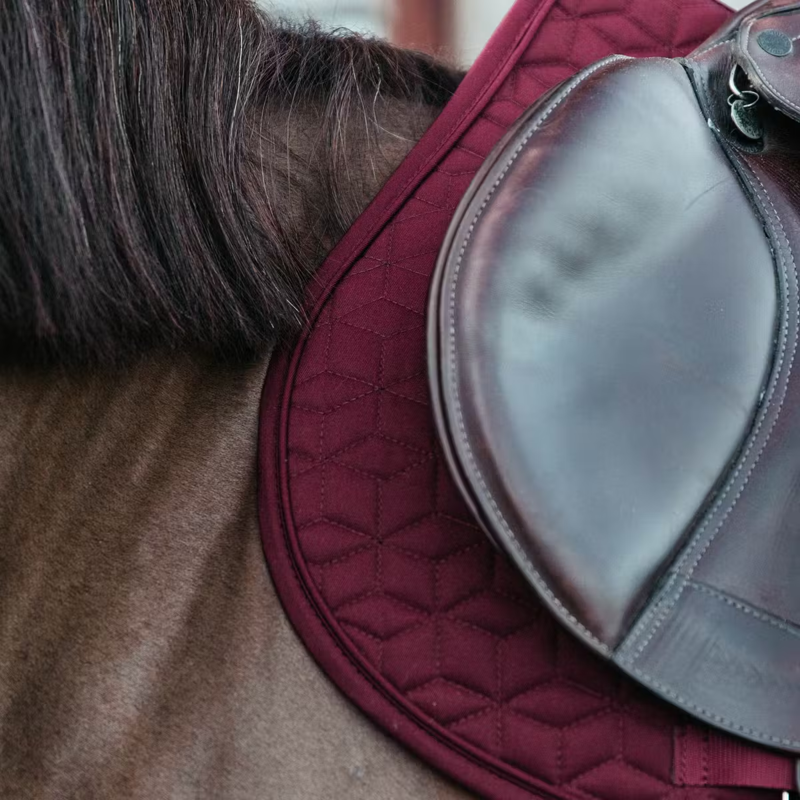 Kentucky Classic Jumping Saddlepad - Bordeaux-2