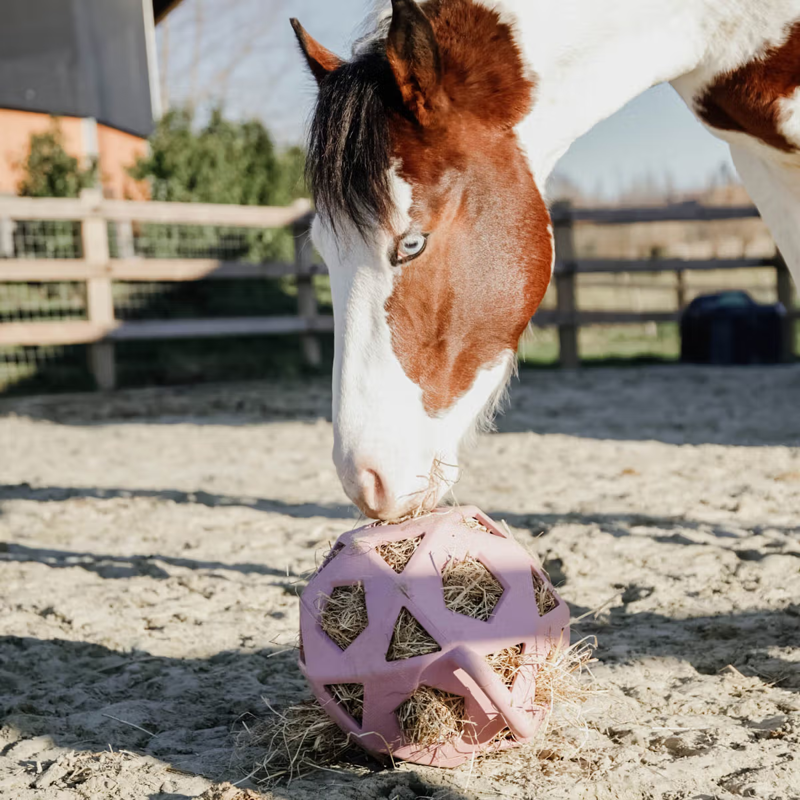 Kentucky Relax Horse Play Hay Ball - Old Rose-3
