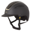 Evoke Callisto MIPS Classic Peak Riding Hat - Black/Gold Crystal