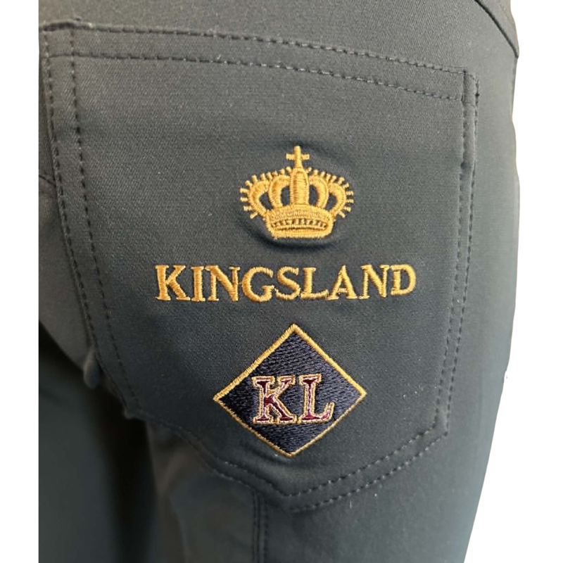 Kingsland Ladies Kelly Slim Fit Breeches - Navy-2