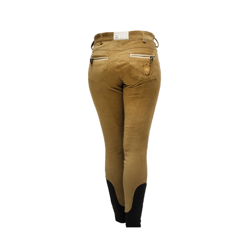 Horseware Ladies Nina Breeches - Toasted Coconut-1
