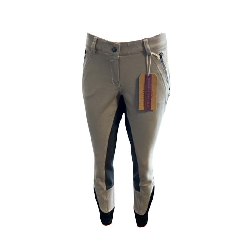Horseware Ladies Denim Breeches - Grey Denim