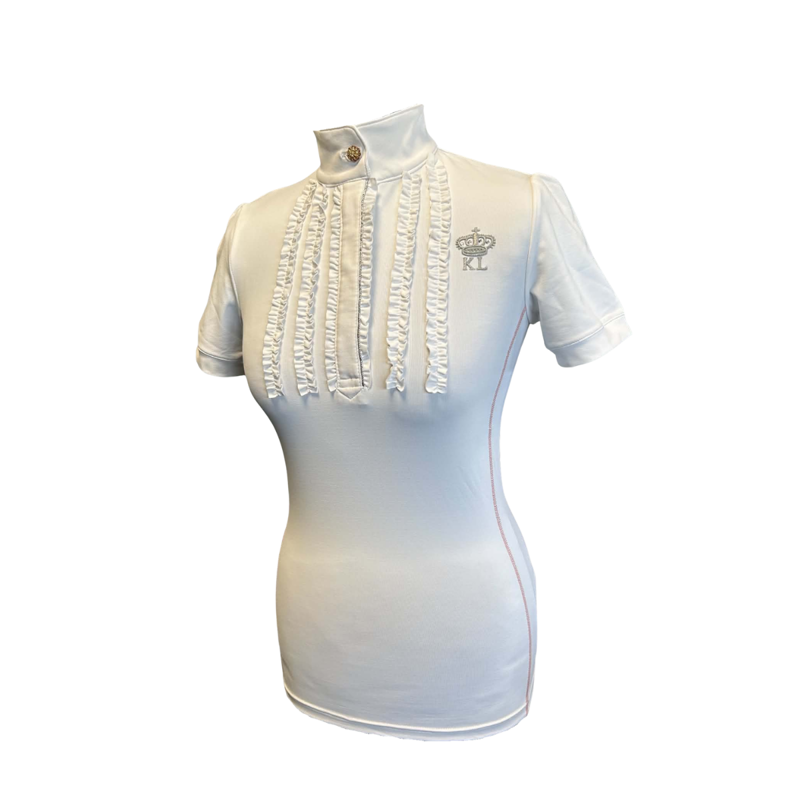 Kingsland Hokusai Ladies Show Shirt - White