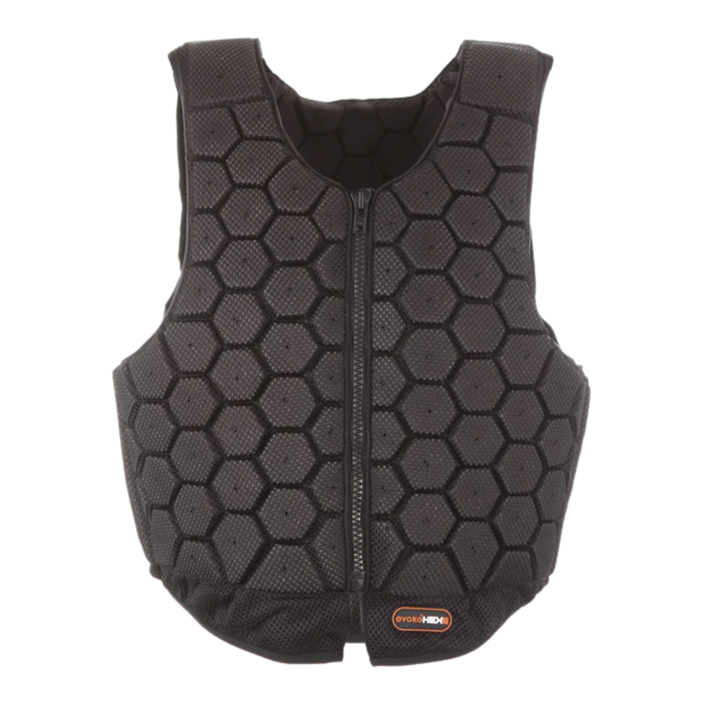 Evoke HEX6 Young Rider Body Protector - Black