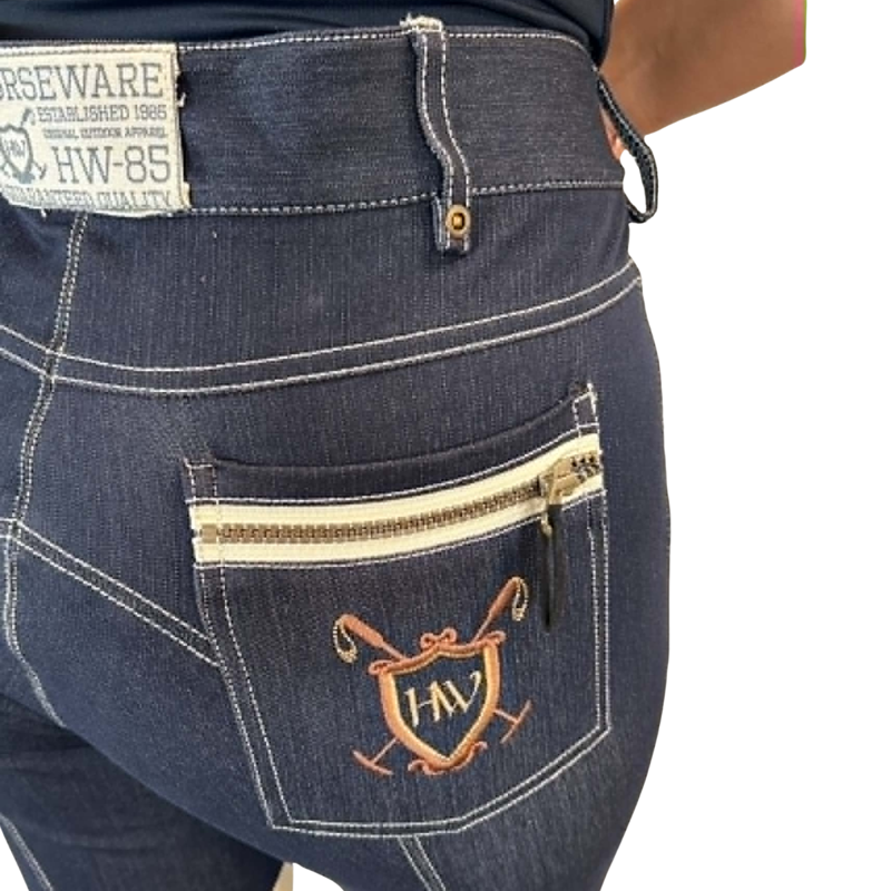 Horseware Ladies  Nina Breeches - Denim-2