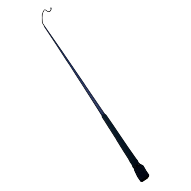 Country Direct Moulded Handle Dressage Whip - 76cm - Navy