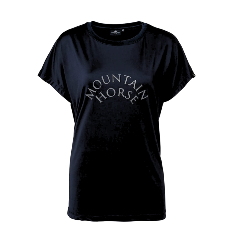 Mountain Horse Ladies Active Loose Tee - Black