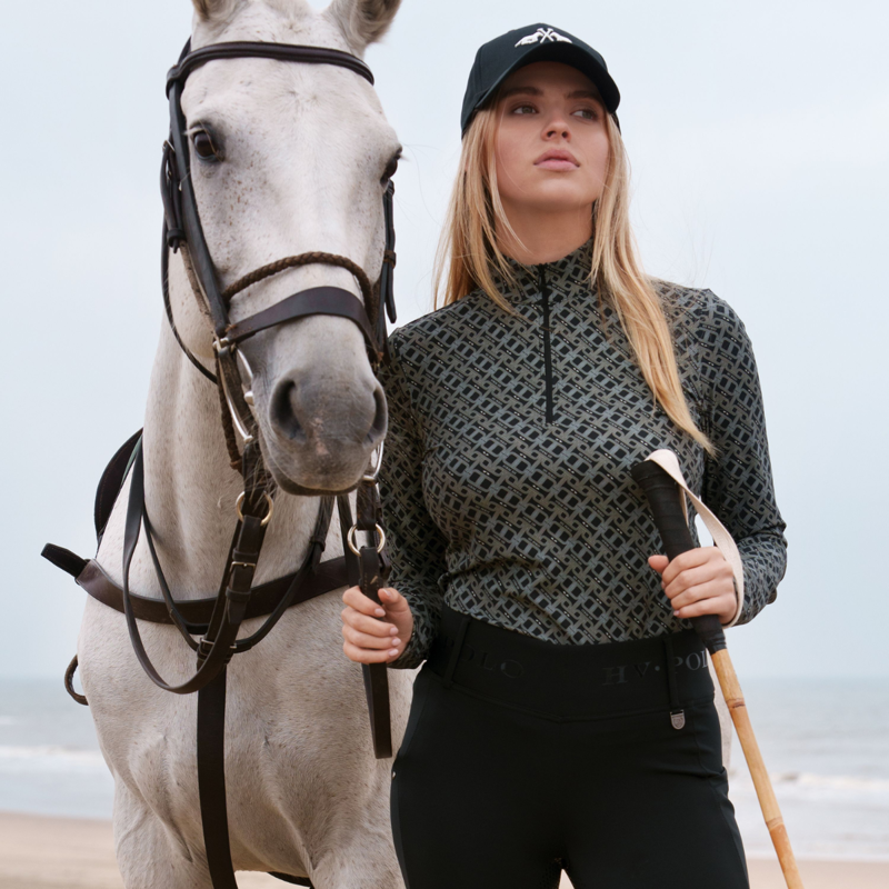 HV Polo Ladies UV HVPManja Tech Top - Black-2