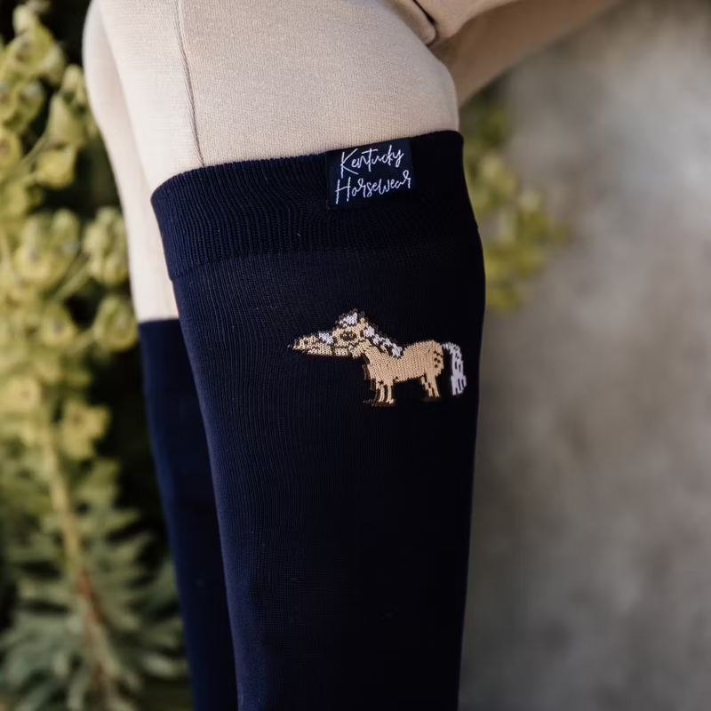 Kentucky Sammy Socks - Navy-2