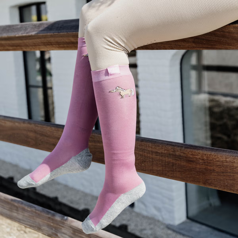 Kentucky Sammy Socks - Light Pink-1