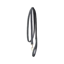 Kentucky Plaited Nylon Horse Lead 2m - Grey