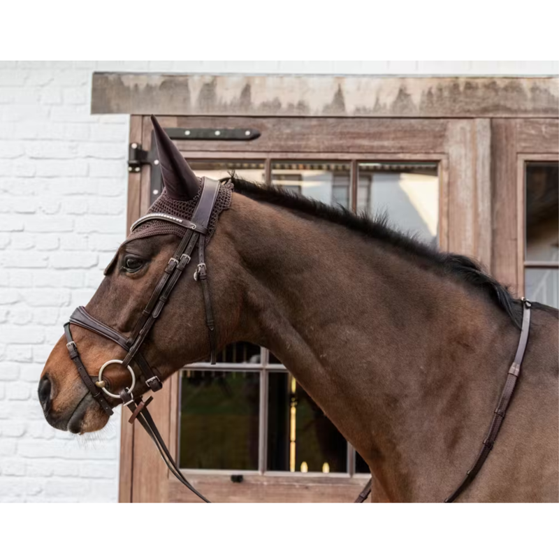 Kentucky Wellington Soundless Fly Veil Full - Brown-1