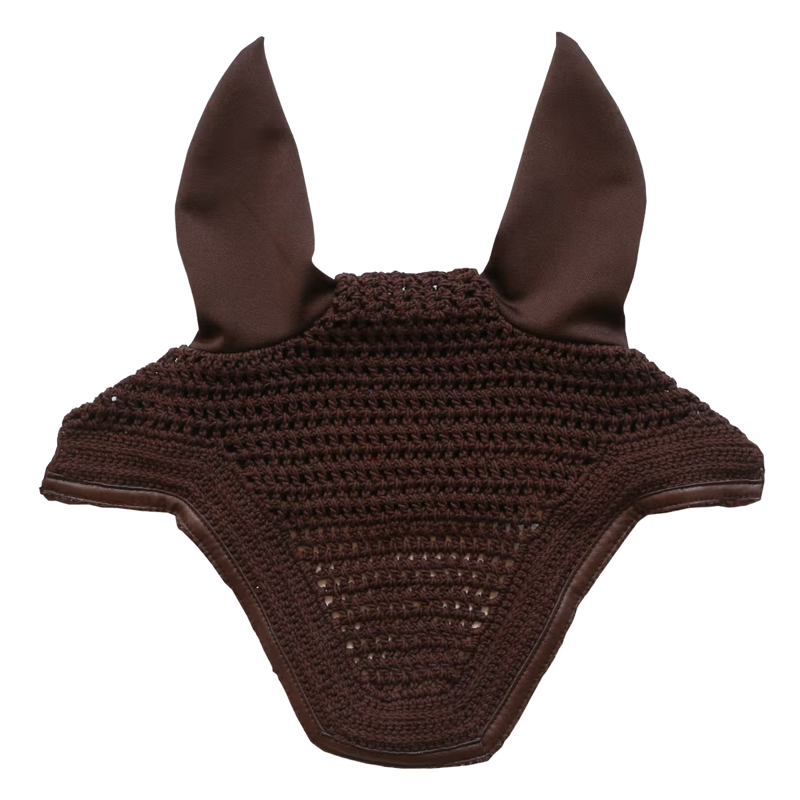 Kentucky Wellington Leather Fly Veil Full - Brown-2