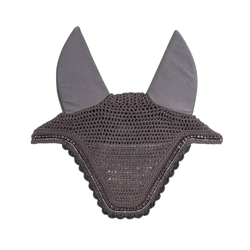 Kentucky Wellington Soundless Stone and Pearl Fly Veil Full - Dark Grey-2