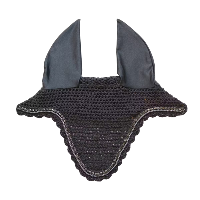 Kentucky Stone and Pearl Long Fly Veil Full - Grey-3