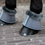 Kentucky Sheepskin Leather Overreach Boots - Grey