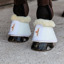 Kentucky Sheepskin Leather Overreach Boots - White