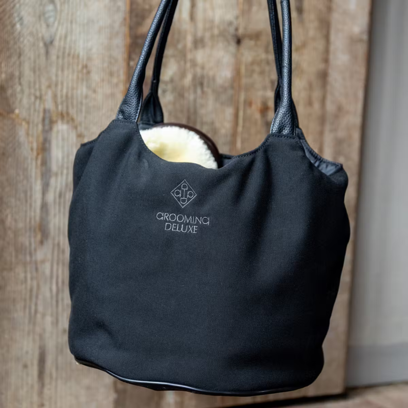 Grooming Deluxe Canvas Grooming Bag - Black-1
