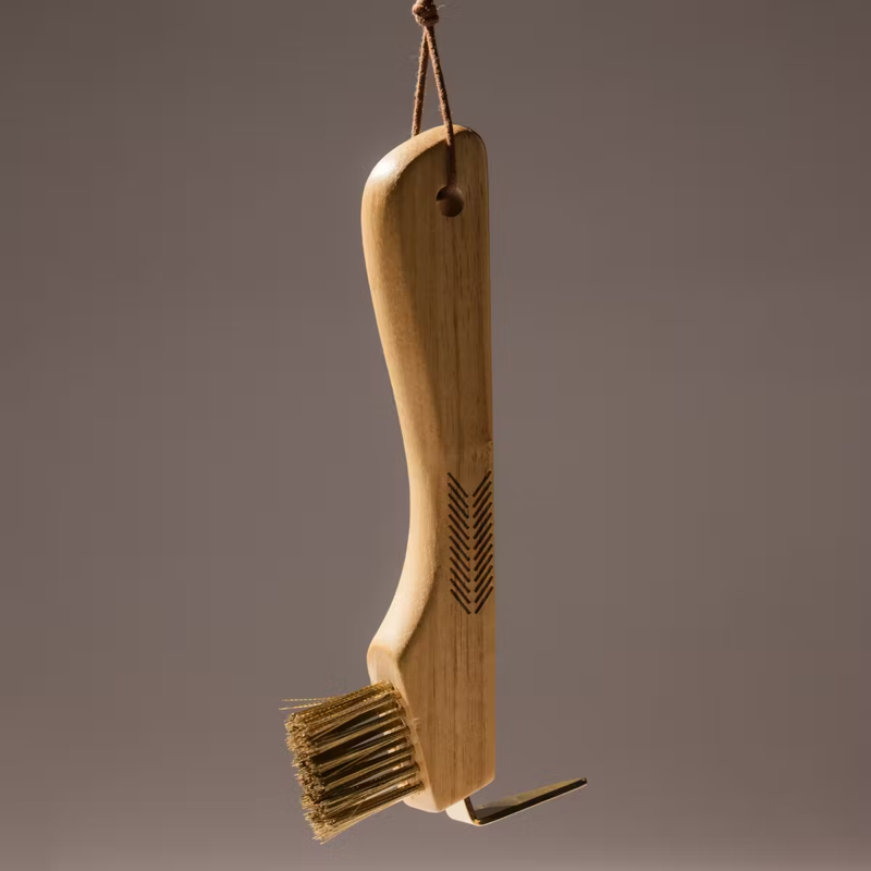 Grooming Deluxe Hoof Pick with Metal Bristle-2