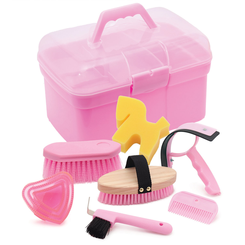 Equi-Sential Starter Grooming Box - Pink