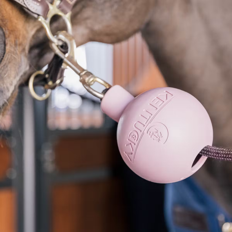 Kentucky Lead and Wall Protection Rubber Ball - Old Rose-1
