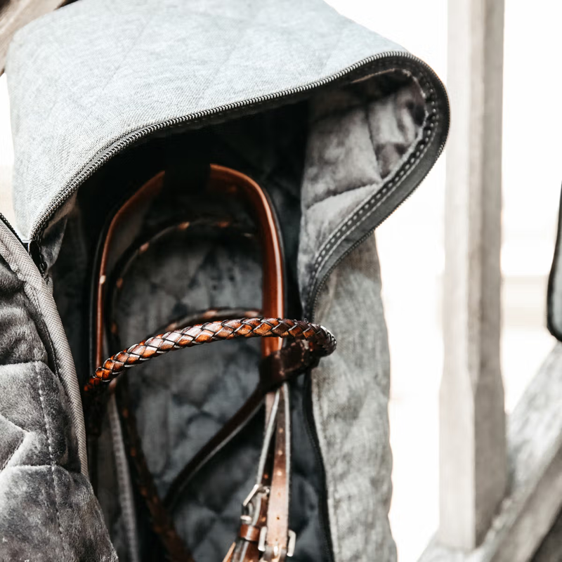 Kentucky Bridle Bag Full - Grey-2