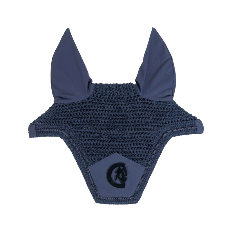 Kentucky Wellington 3D Logo Fly Veil Full - Navy-2
