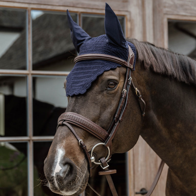 Kentucky Wellington Wave Fly Veil Full - Dark Navy