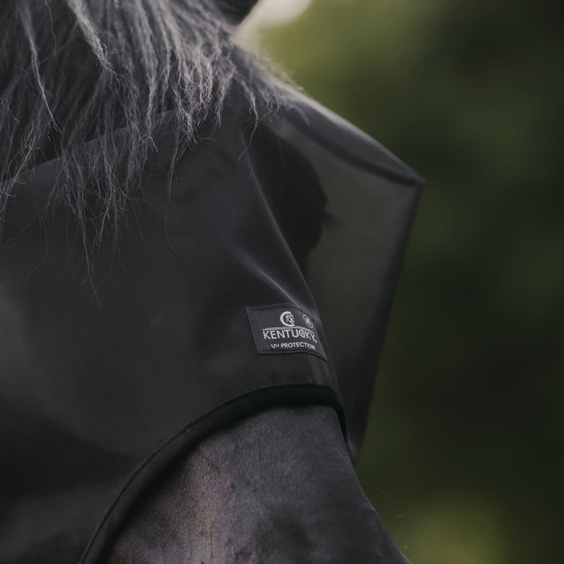 Kentucky Classic Fly Mask Without Ears - Black-3