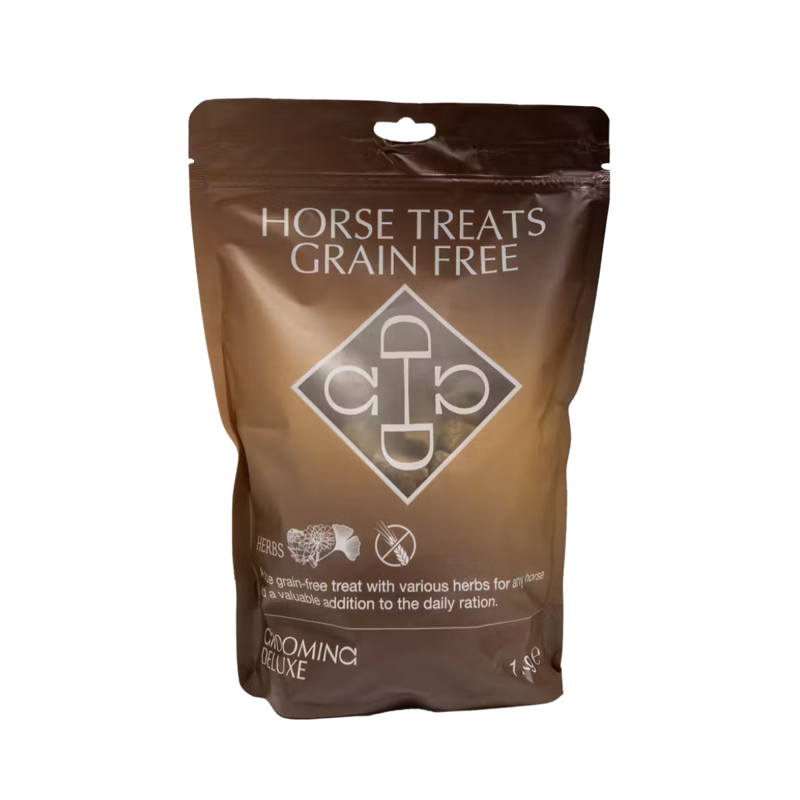 Grooming Deluxe Grain Free Horse Treats 1kg - Herbs