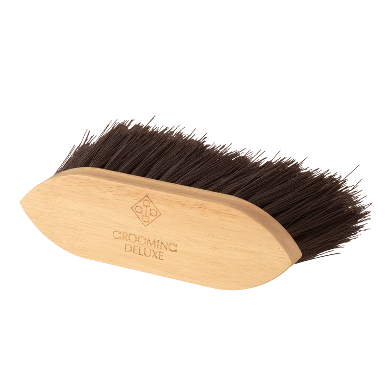 Grooming Deluxe Wooden Classic Brush Long Hard Bristles-1