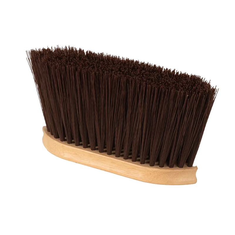 Grooming Deluxe Wooden Classic Brush Long Hard Bristles-2