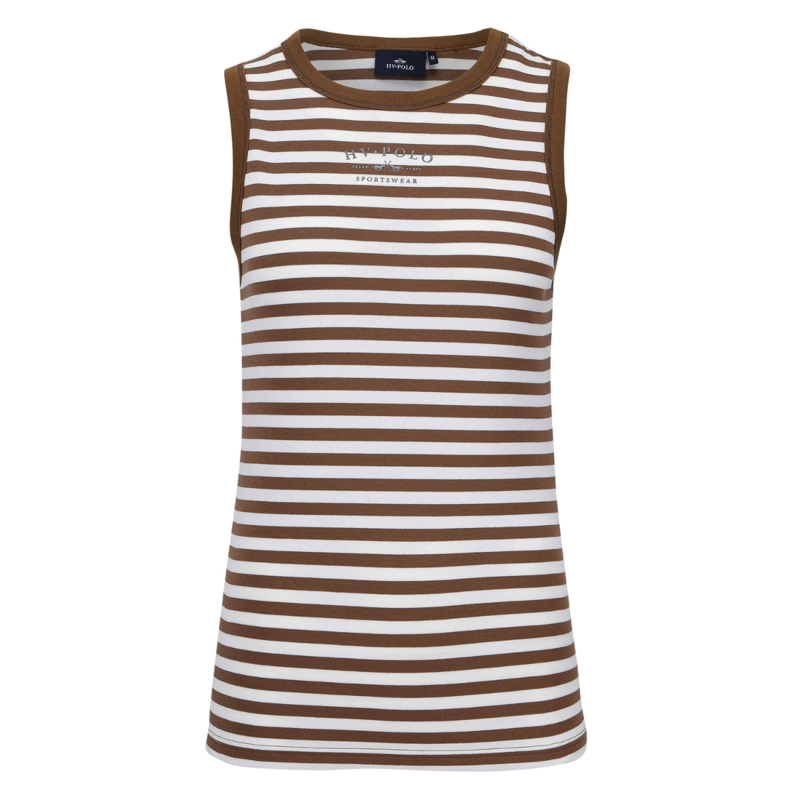 HV Polo Ladies Becca Singlet Sleeveless Top - Straw