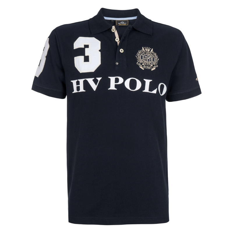 HV Polo Men's Favouritas M. EQ Polo Shirt - Navy