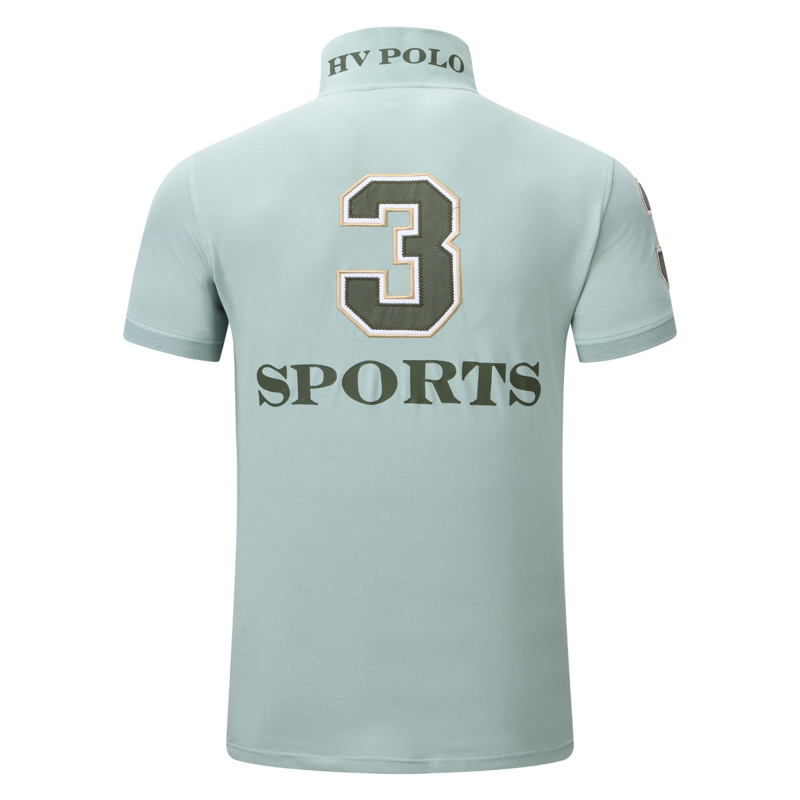 HV Polo Men's Favouritas M. EQ Polo Shirt - Aqua Sky-1