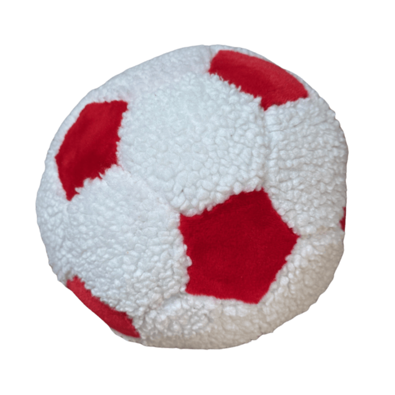 Hem and Boo England Plush Football Dog Toy
