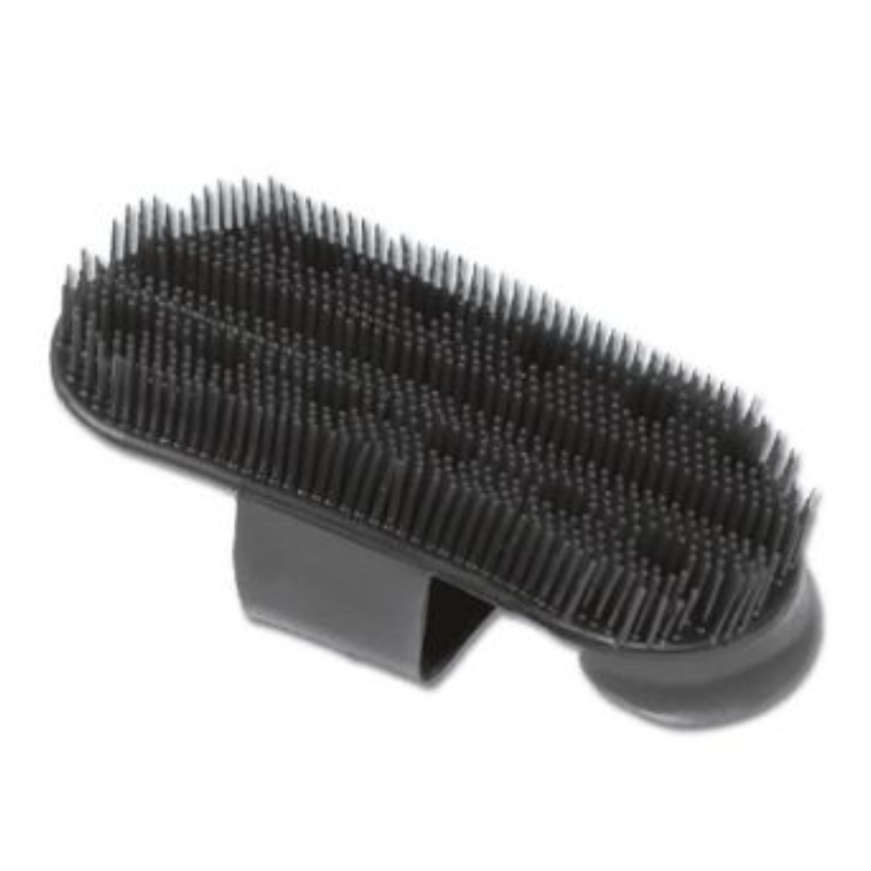 Equi-Sential Plastic Curry Comb - Black