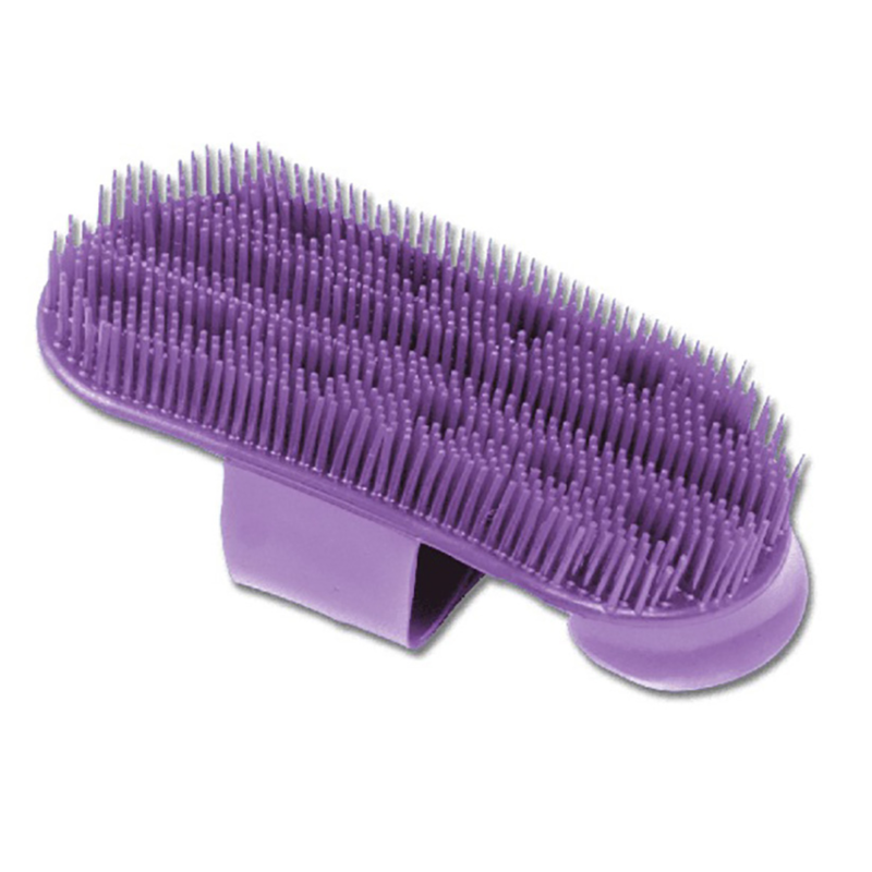 Equi-Sential Plastic Curry Comb - Lilac