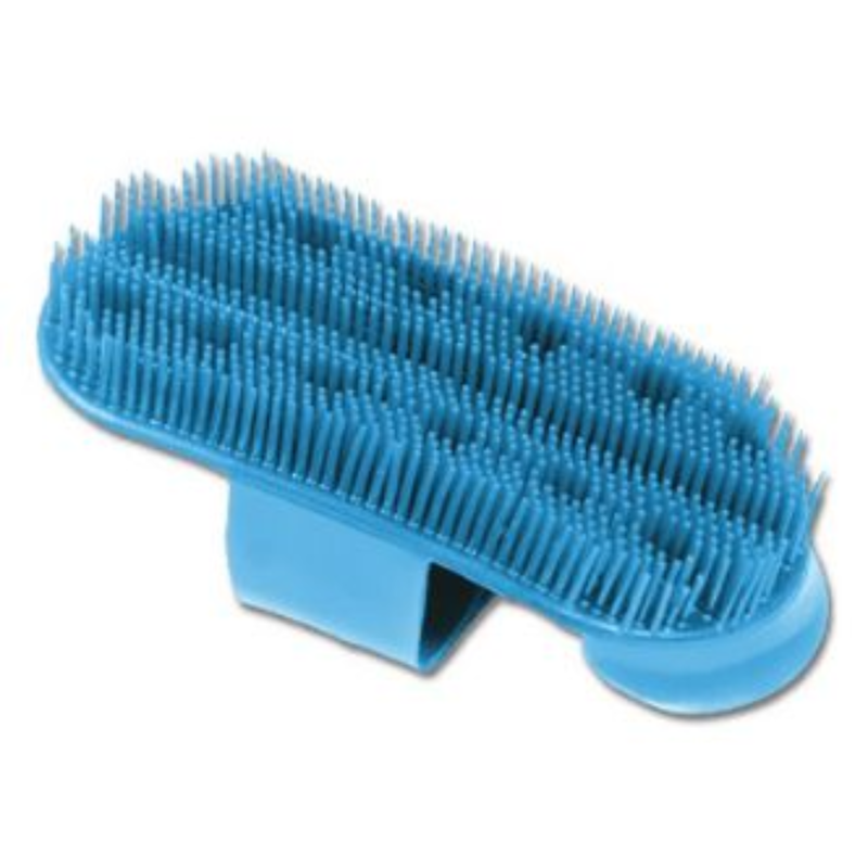 Equi-Sential Plastic Curry Comb - Blue