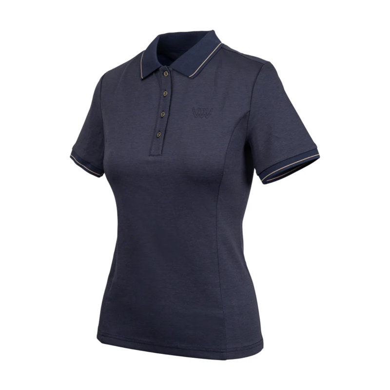Woof Wear Ladies Tech Polo Shirt - Navy-1
